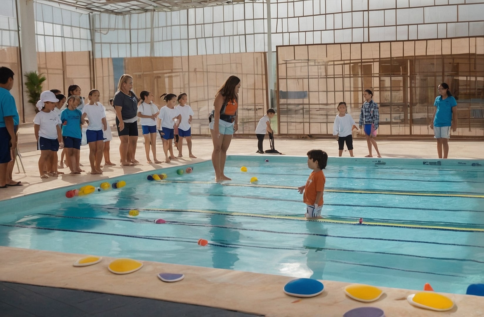 Instructor de natación profesional